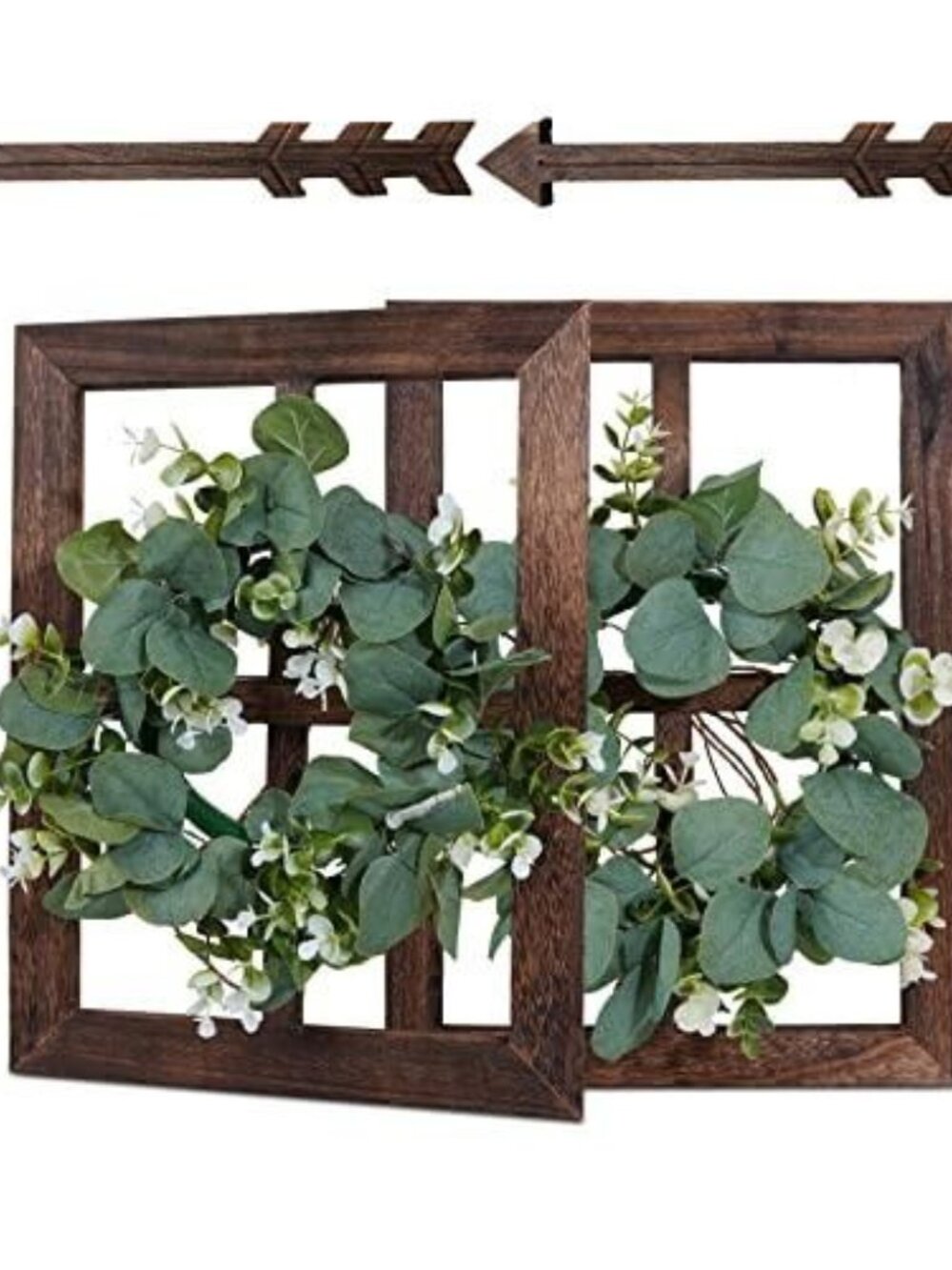 Rustic Wood Window Frames